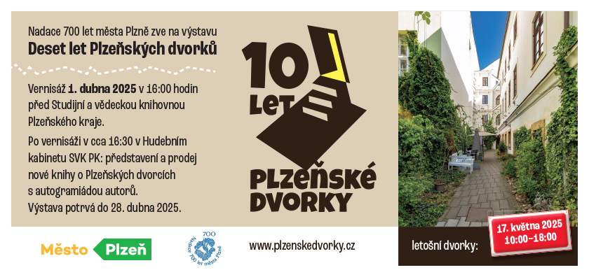 Plzeňské dvorky 10 let